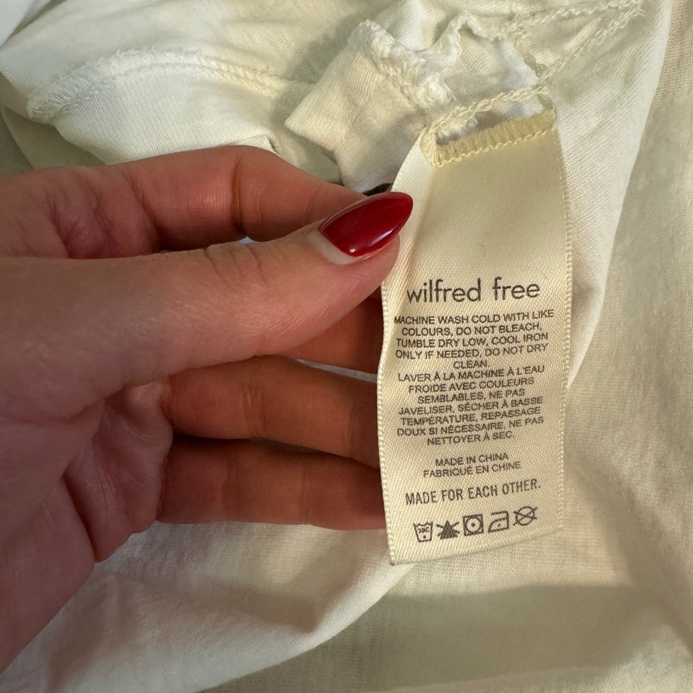 ARITZIA Wilfred Free Weekend 100% Cotton Tank Top - Picture 9 of 10